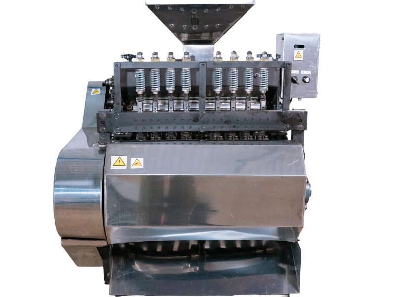 Vietnam 8-Blade Cashew Cutting Machine - Angle View