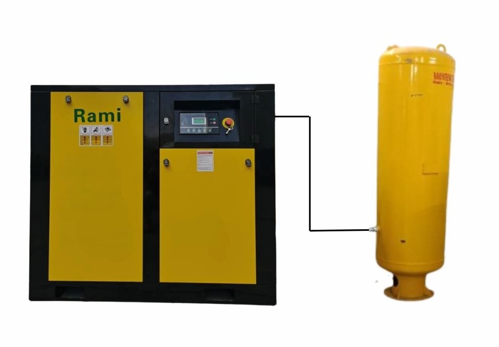 75 HP Screw Air Compressor