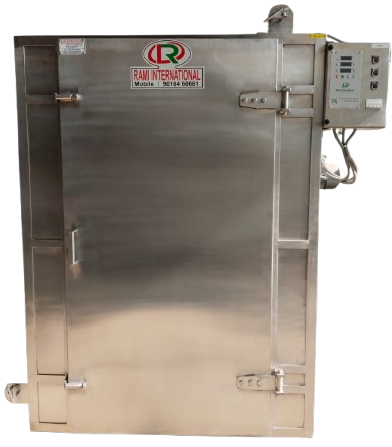Customized SS304 tray dryer front view