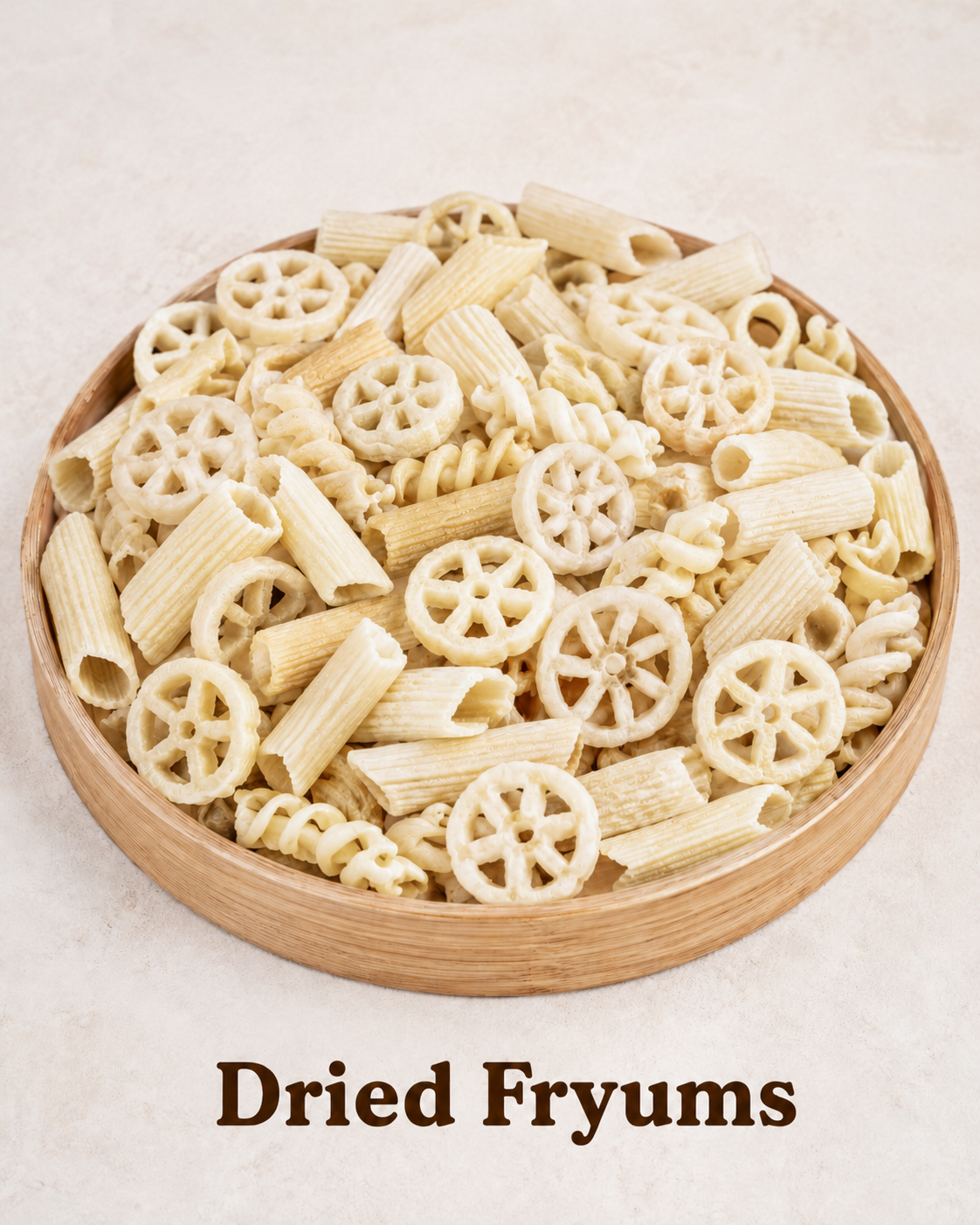Fryums finish output